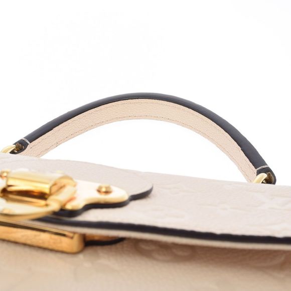 Louis Vuitton Georges MM Empreint Leather Shoulder Bag Pink - Picture 4 of 5